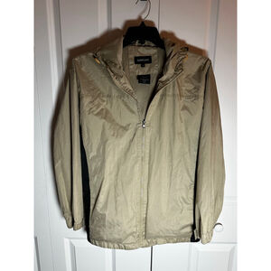 SUNPOINT Beige Black Windbreaker S